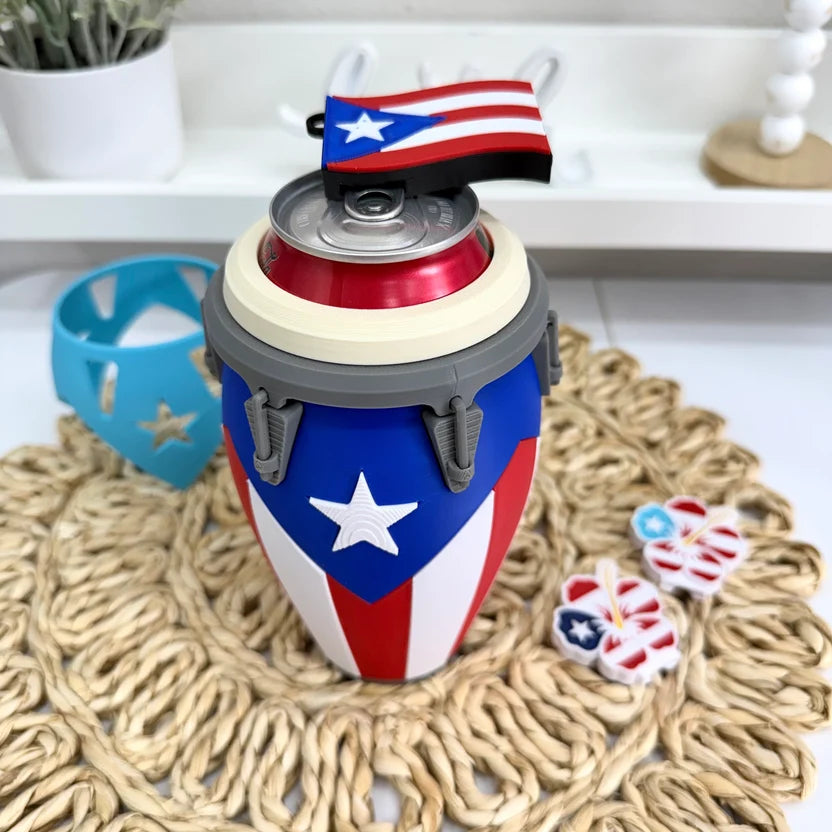 PRE ORDEN - Puerto Rico Soporte para Latas