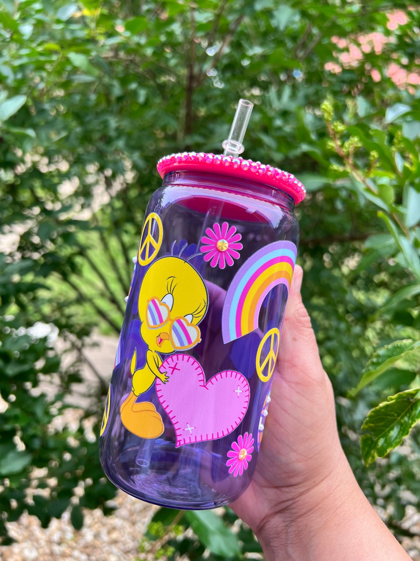 Lindo Gatito /Glass Can