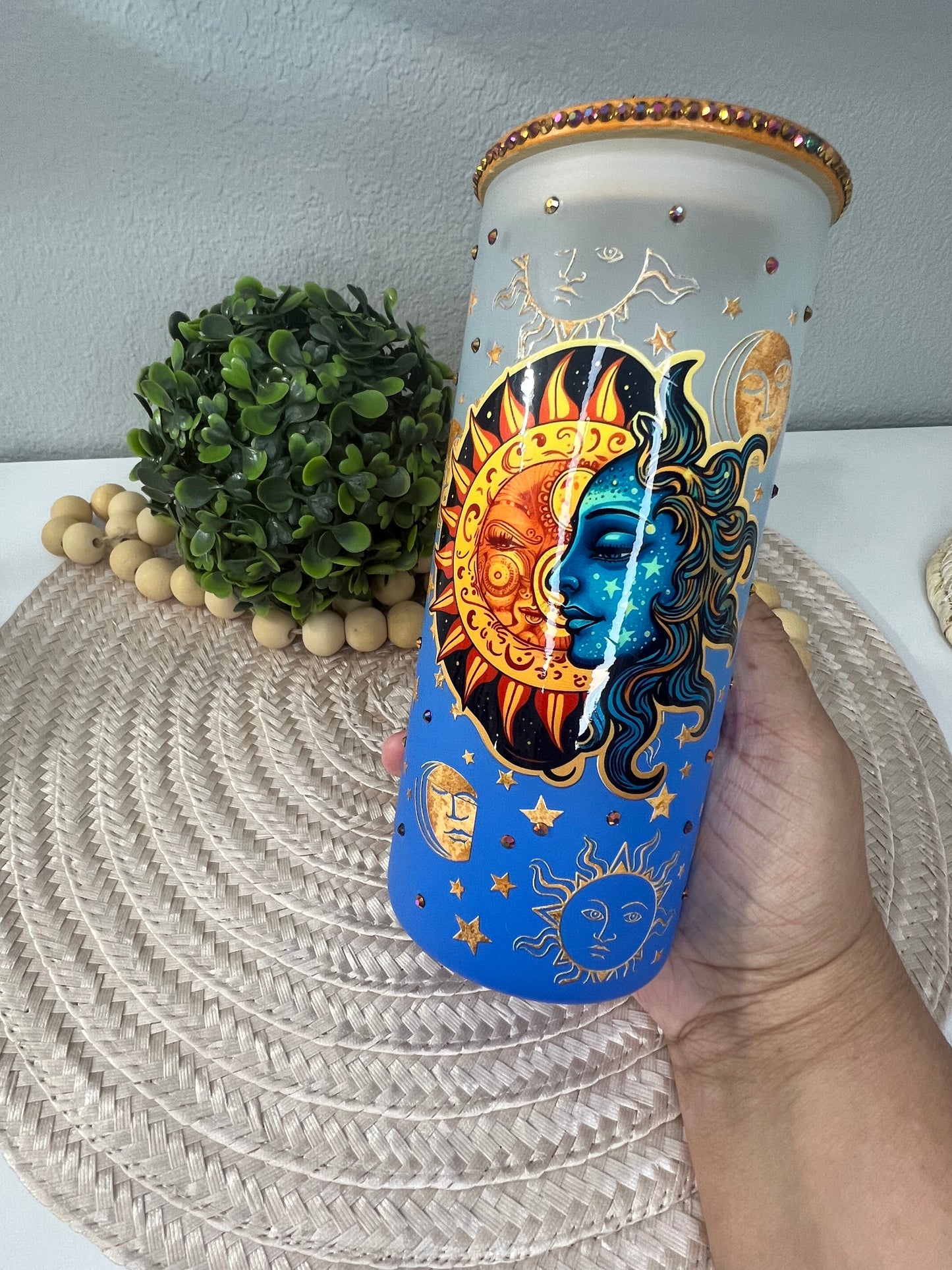 Sol y luna / Glass can 20oz