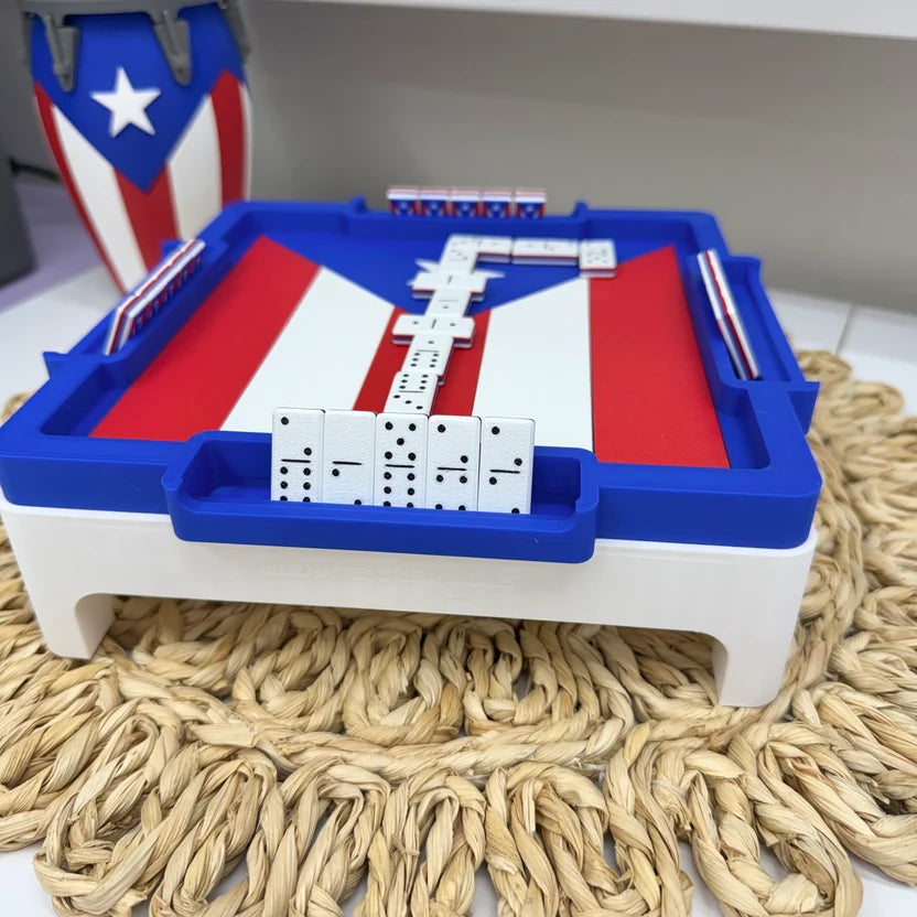 PRE ORDEN - Mini Mesa de Dominó Puerto Rico
