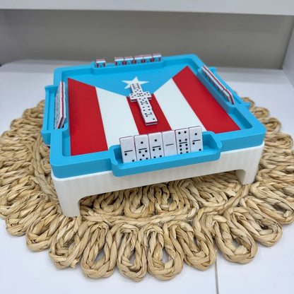 PRE ORDEN - Mini Mesa de Dominó Puerto Rico
