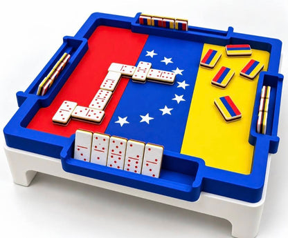 PRE ORDEN - Mini Mesa de Dominó VENEZUELA 🇻🇪