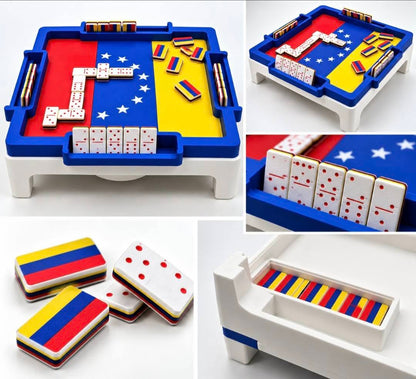 PRE ORDEN - Mini Mesa de Dominó VENEZUELA 🇻🇪