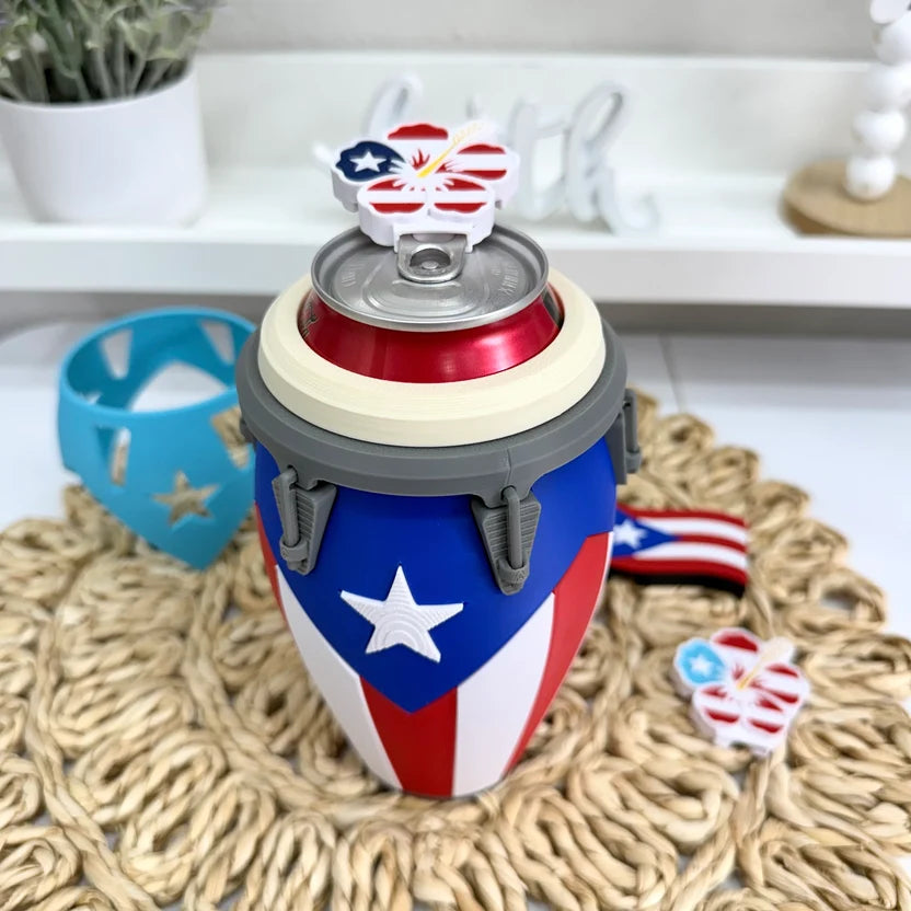 PRE ORDEN - Puerto Rico Soporte para Latas