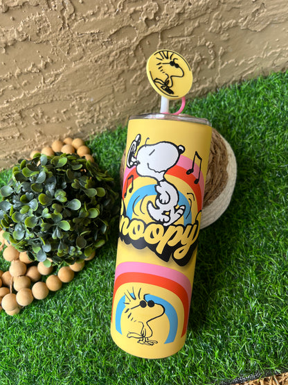 Perrito feliz /tumbler