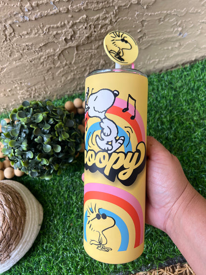 Perrito feliz /tumbler