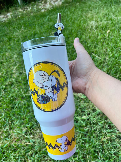Snoppy /Tumblers 40 0z