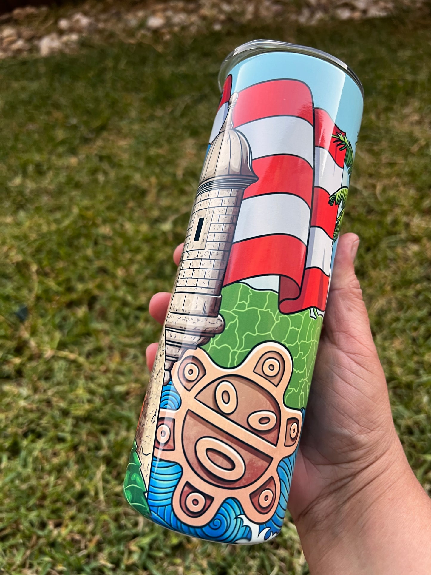 La isla de el encanto | Tumbler