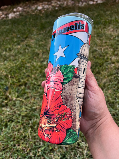 La isla de el encanto | Tumbler