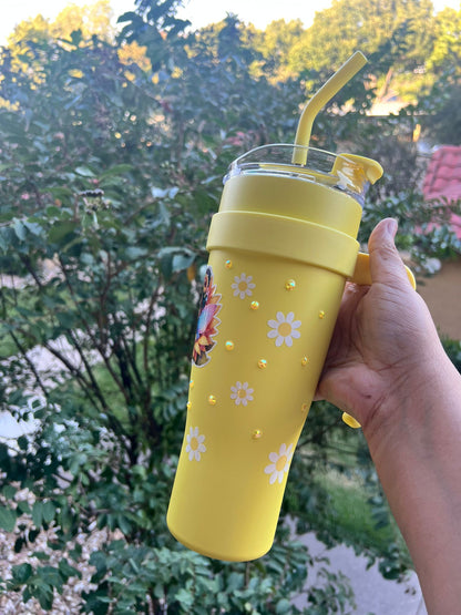 Abejita Girasol /Tumblers 40 0z