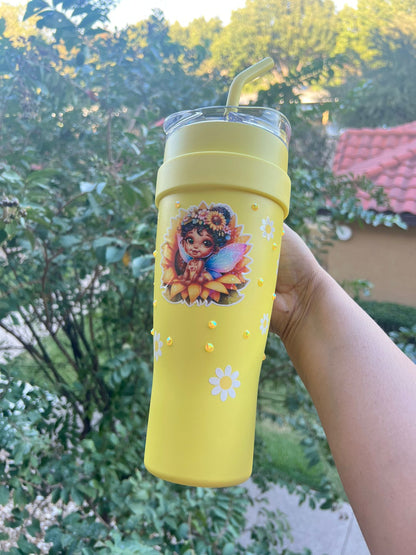 Abejita Girasol /Tumblers 40 0z